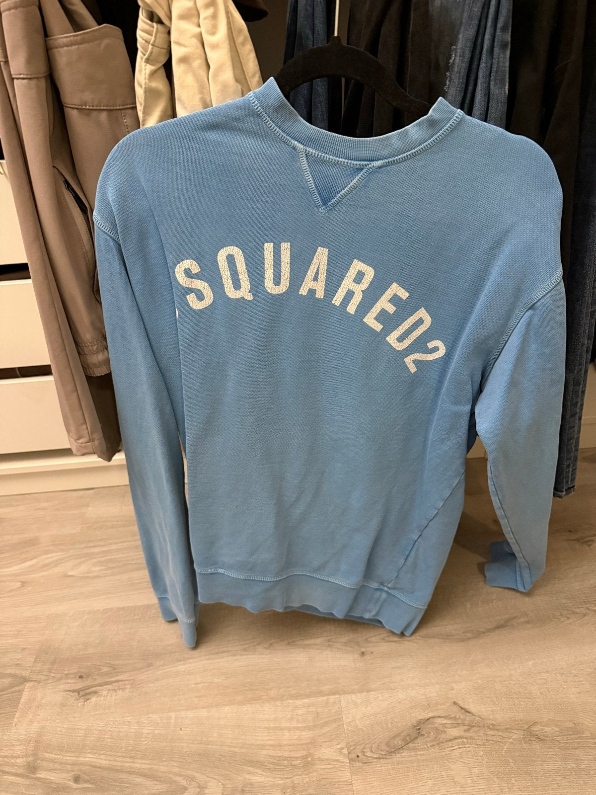 Dsquared2 sweater maat XL, Ophalen of Verzenden, Gedragen, Maat 56/58 (XL), Blauw