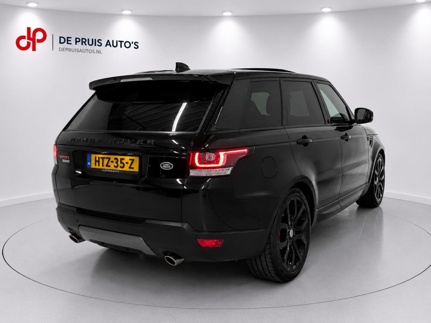 Land Rover Range Rover Sport 5.0 V8 Supercharged HSE Dynamic, Auto's, Land Rover, Met garantie (alle), Zwart, Bedrijf, Vierwielaandrijving