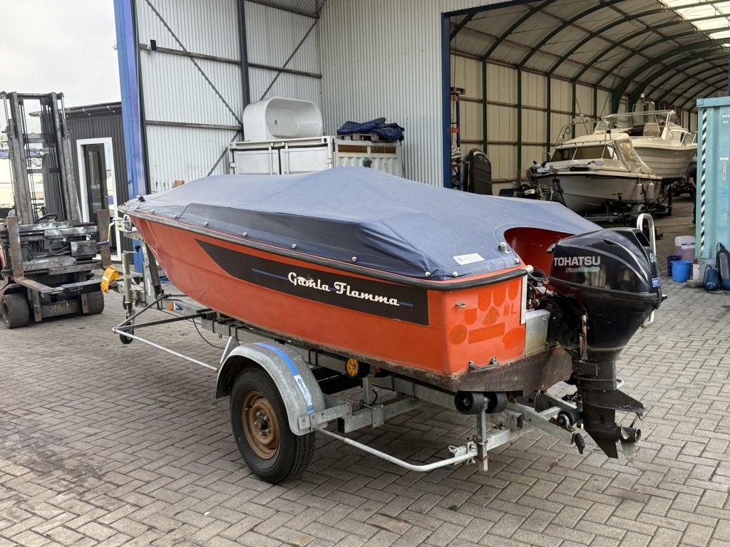 Jofa  Kuling 460 10pk Tohatsu Zweedse klassieker, Watersport en Boten, 50 cm, Overige merken, Gebruikt, Overige brandstoffen