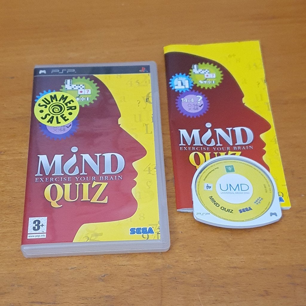 PSP | Mind Quiz, Puzzel en Educatief, Gebruikt, 1 speler, Ophalen of Verzenden