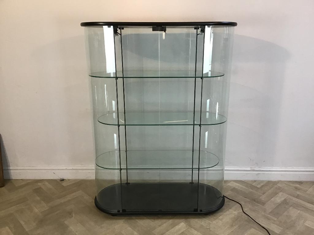 Fiam Palladio (Italy) design vitrinekast, Ophalen, 50 tot 100 cm, Zo goed als nieuw, 150 tot 200 cm