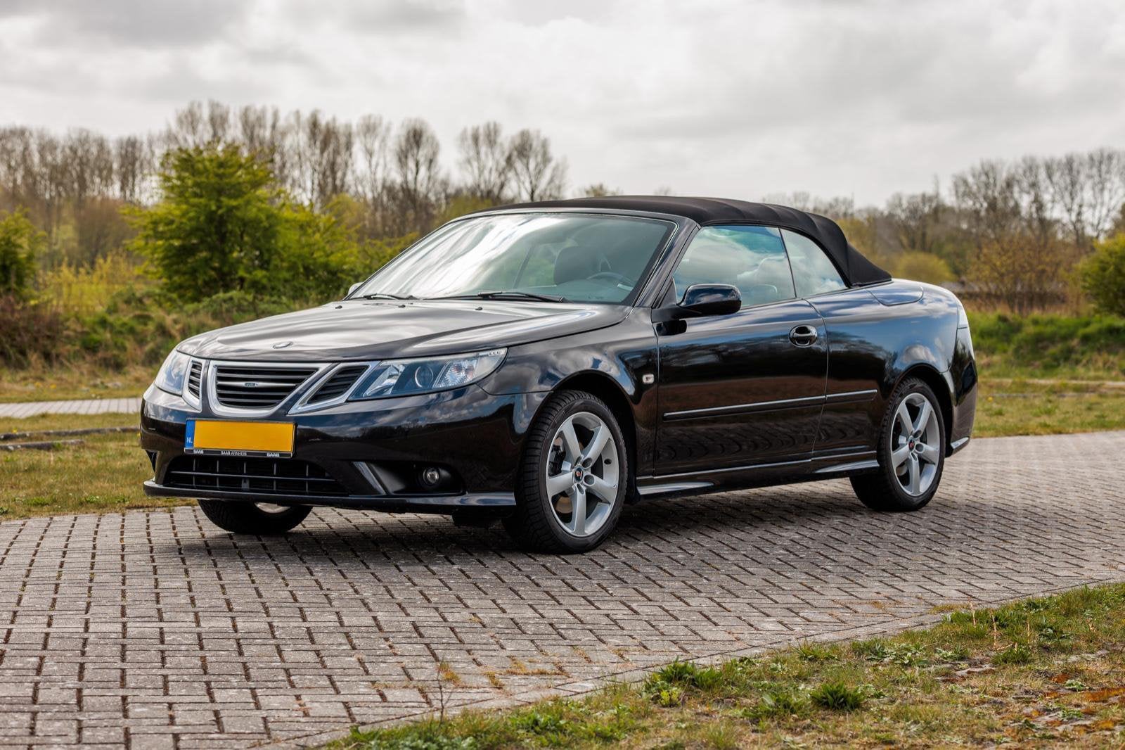 Saab 9-3 1.8 T 110KW biopower Cabrio 2009 Zwart, Voorwielaandrijving, 1998 cc, Zwart, 4 cilinders