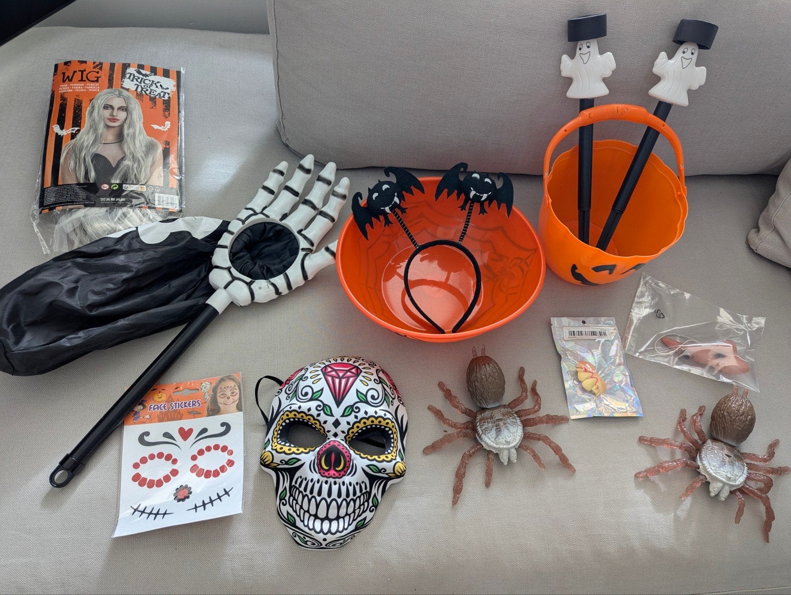 Halloween spulletjes versiering (ophalen in best of Boxtel), Ophalen of Verzenden, Nieuw