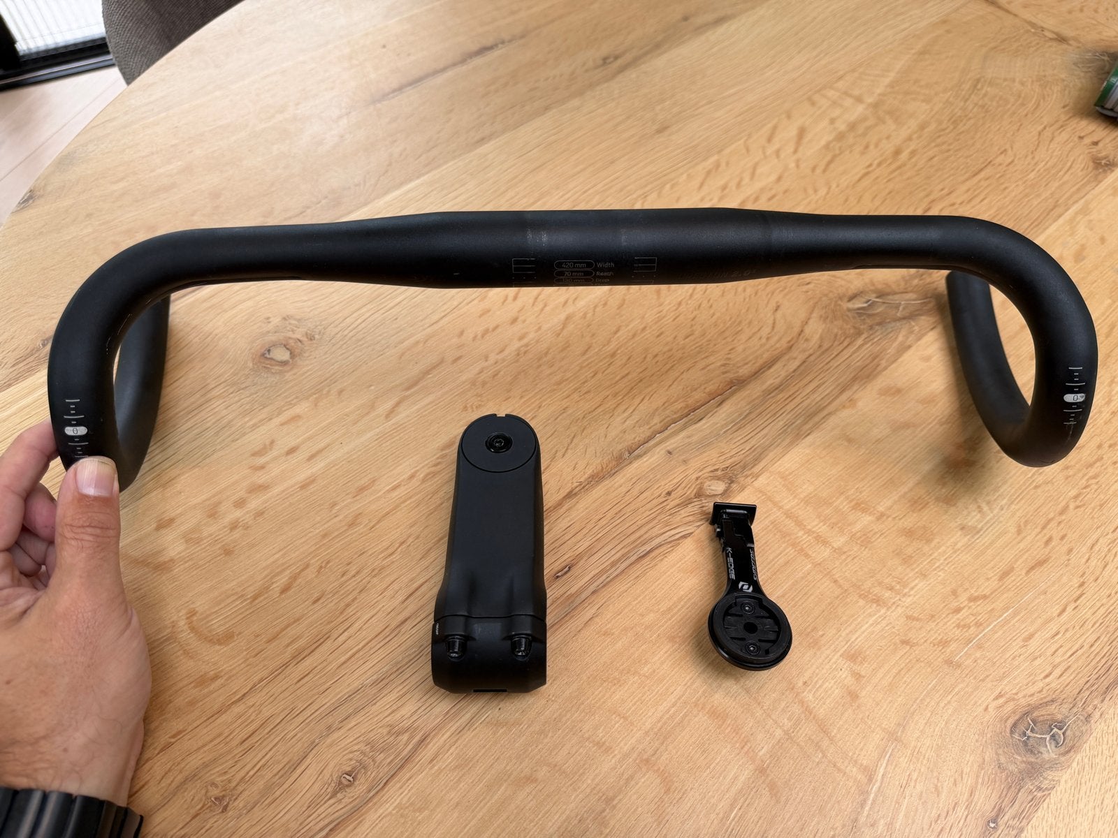 Syncros Creston 2.0x Stuur met Stuurpen Garmin Mount gopro, Stuur, Ophalen of Verzenden, Zo goed als nieuw, Aluminium