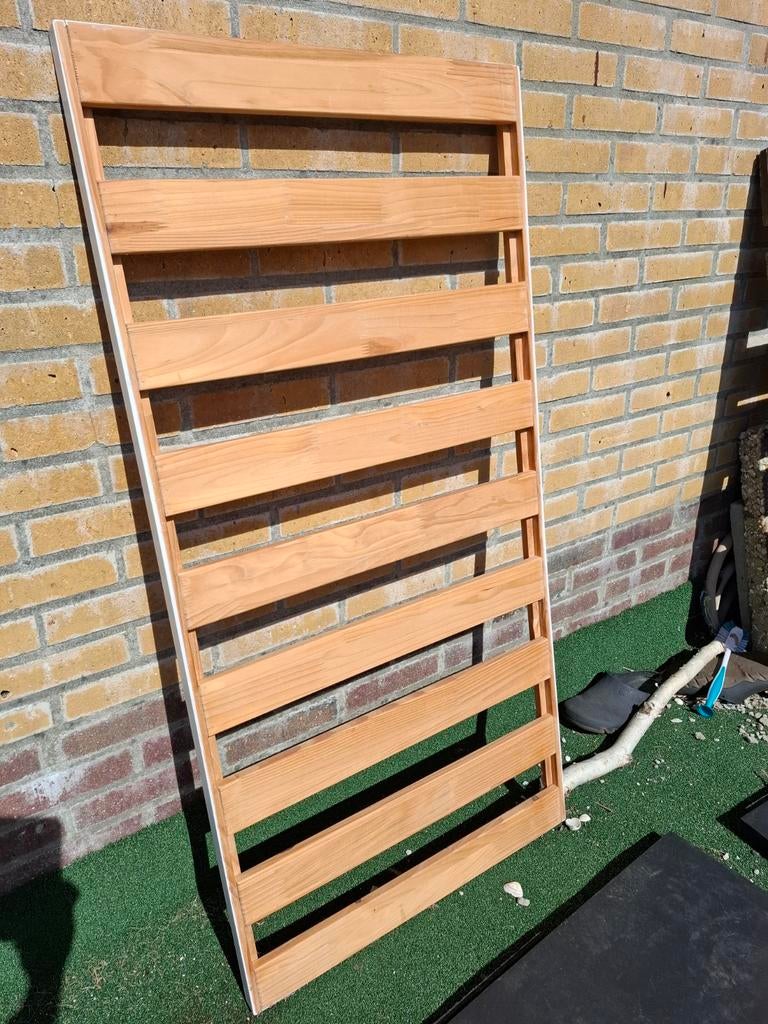 Lattenbodem voor ledikant 60x120 cm., Huis en Inrichting, Slaapkamer | Bedden, Ophalen, Zo goed als nieuw, Hout, 70 cm of minder