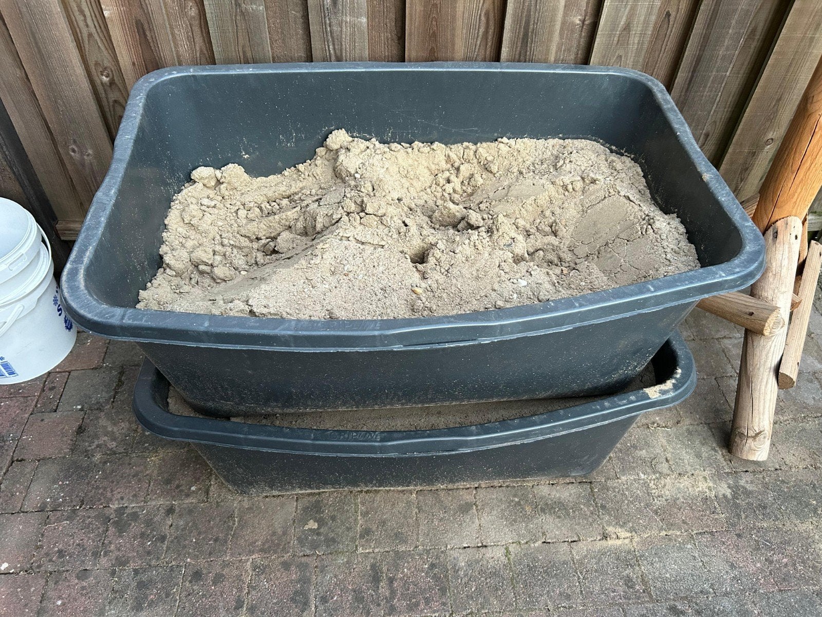 gratis straatzand, Ophalen