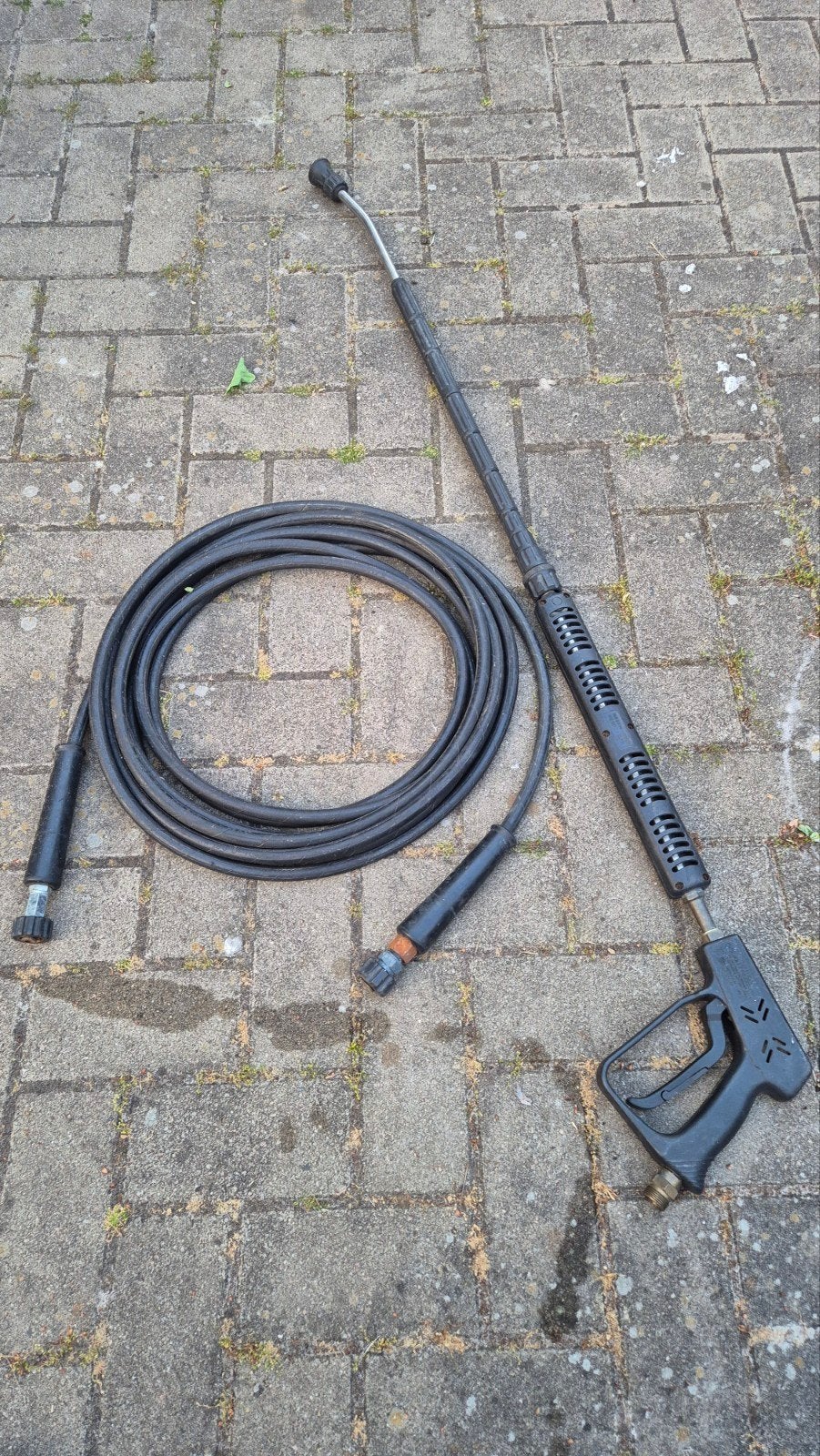 Hogedrukslang met spuitlans, Ophalen of Verzenden, Zo goed als nieuw, Elektrisch