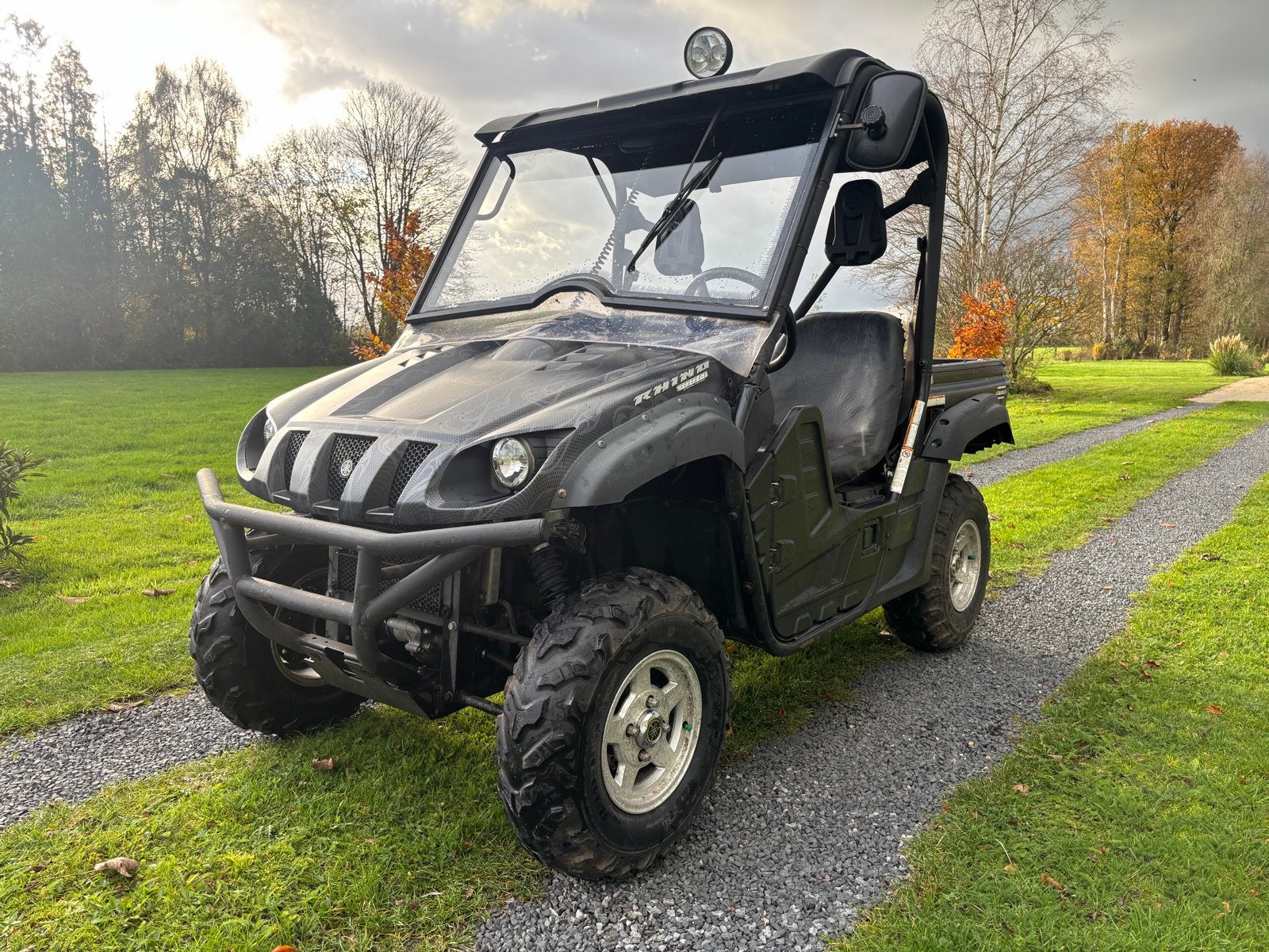 Yamaha Rhino UTV - side-by-side, Motoren, 700 cc, 1 cilinder, 12 t/m 35 kW