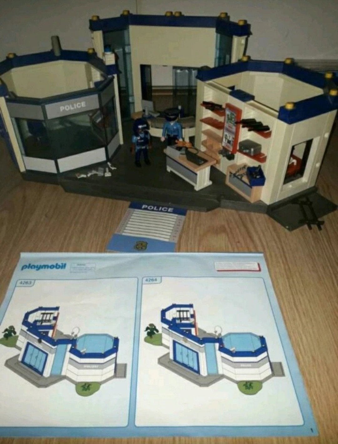 Playmobil set Politie bureau, Ophalen of Verzenden, Gebruikt