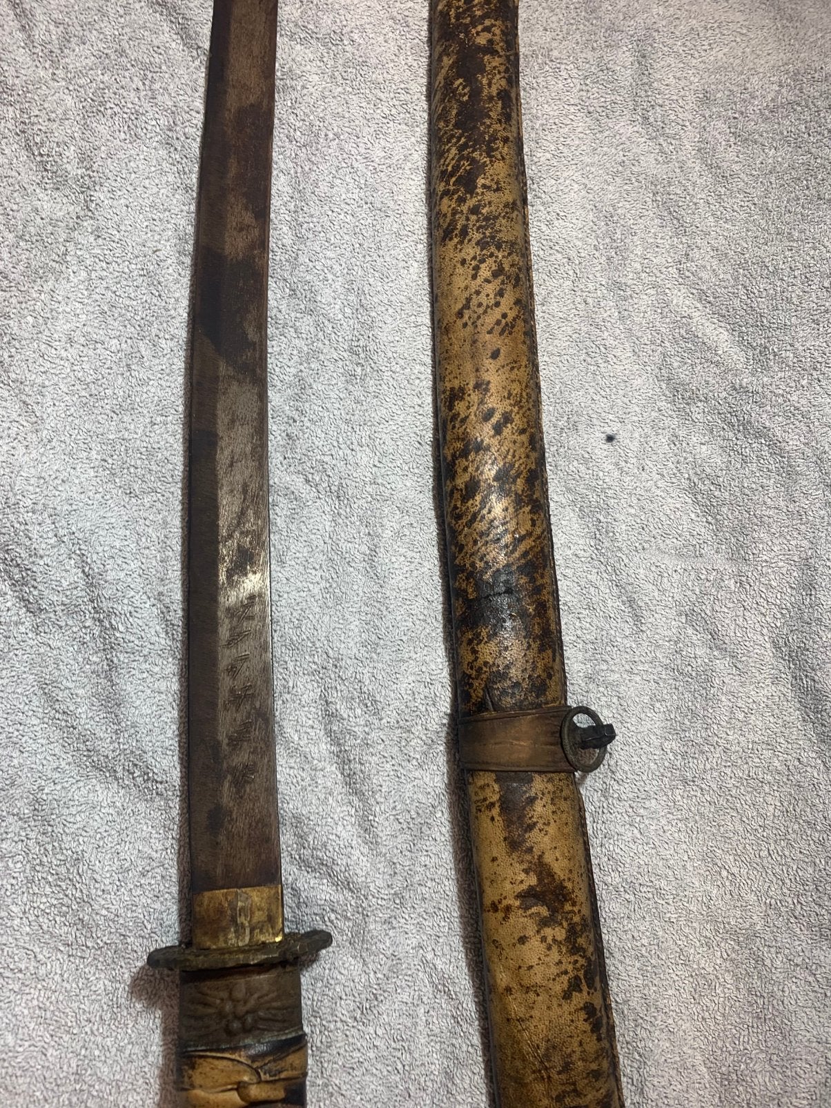 Antiek japans zwaard, Ophalen of Verzenden, Overige soorten, Zwaard of Sabel