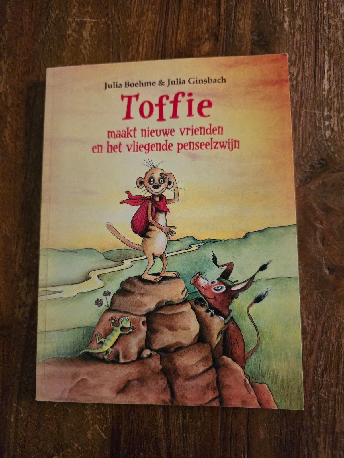 Toffie maakt nieuwe vrienden en het vliegende penseelzwijn, Boeken, Ophalen of Verzenden, Zo goed als nieuw, Julia Boehme & Julia Ginsbach
