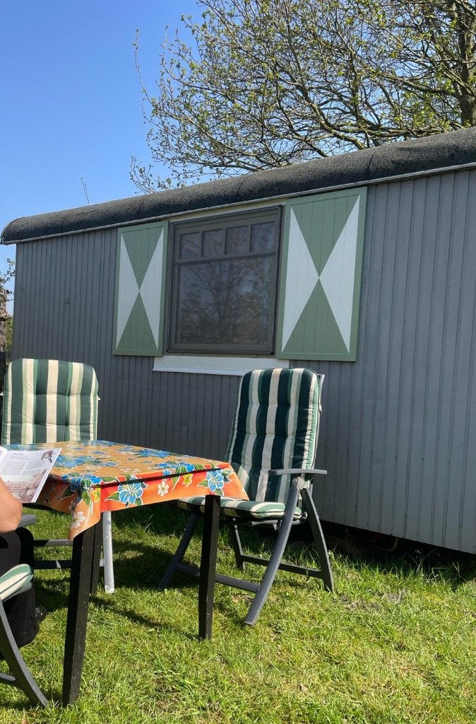 Pipowagen/ TinyHouse met bedstee, Ophalen, Gebruikt