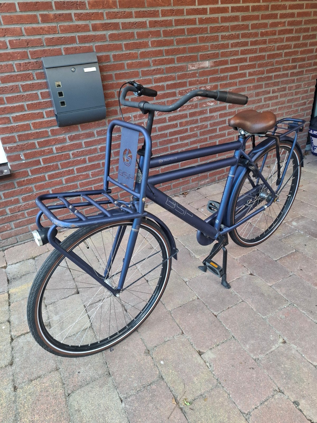 BSP Metropolis herenfiets, Terugtraprem, Gebruikt, Versnellingen, Ophalen