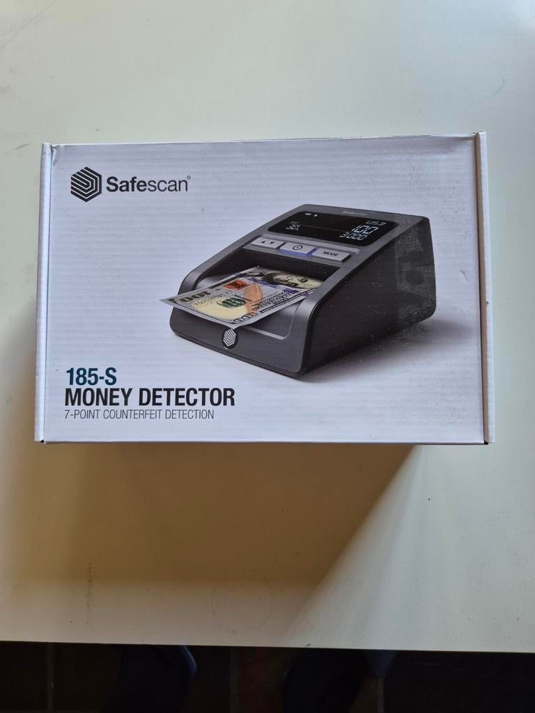 Safescan 185-S Valsgelddetector - Betrouwbare Detectie, Ophalen of Verzenden, Valsgelddetector