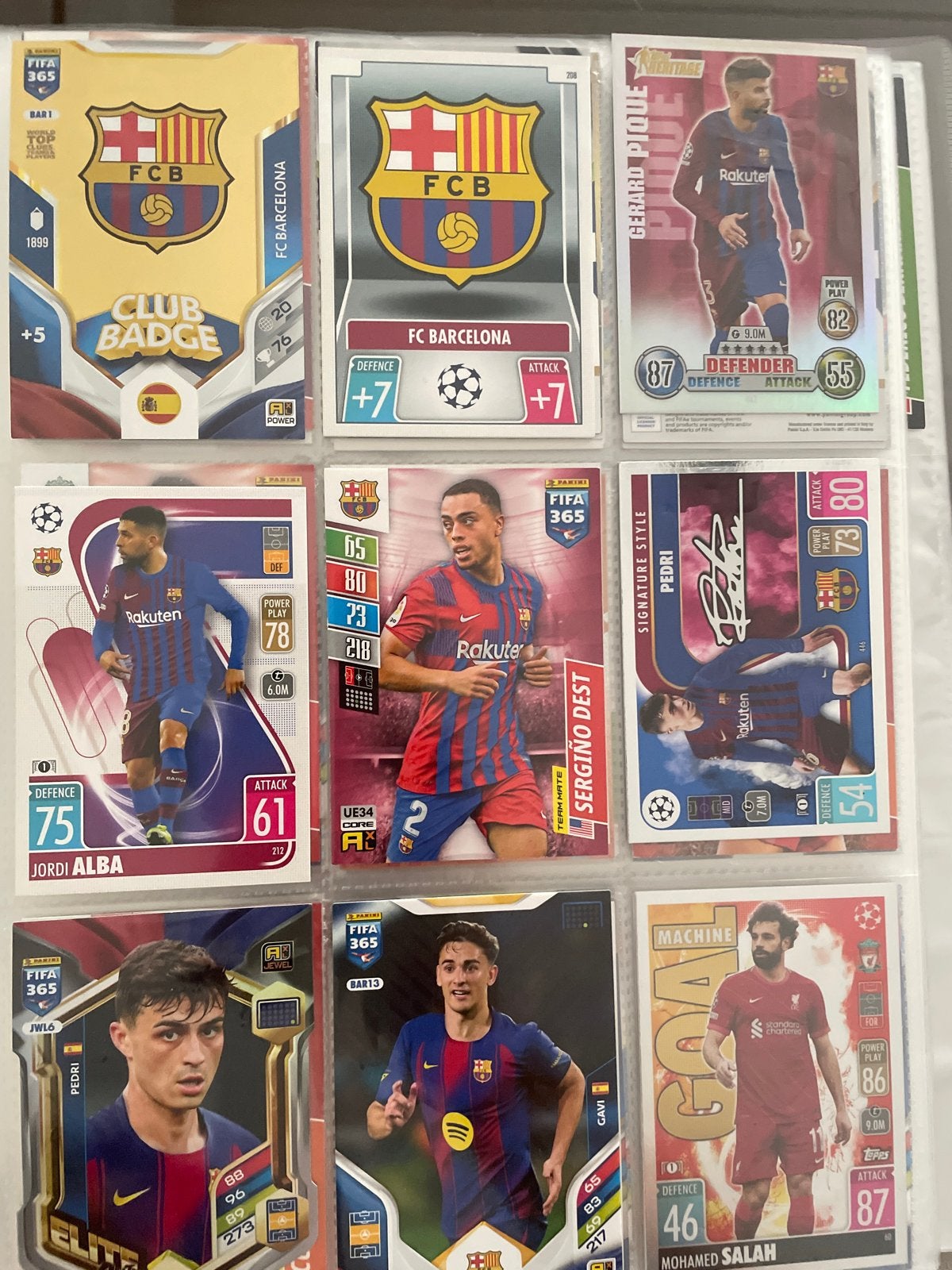 FIFA 365 voetbalplaatjes - Diverse clubs en spelers, Ophalen, Zo goed als nieuw, Buitenlandse clubs, Spelerskaart