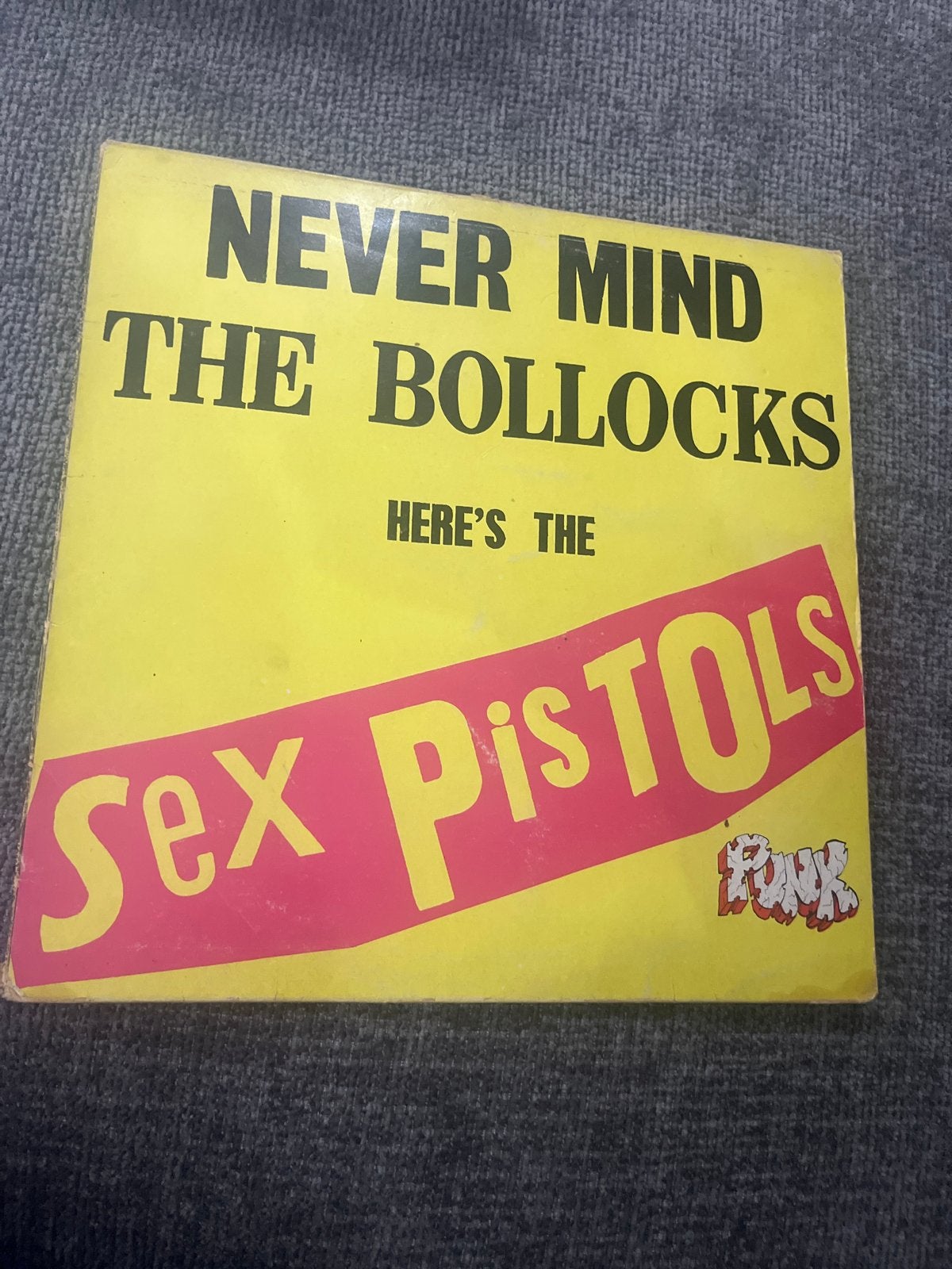 Sex Pistols - Never Mind The Bollocks LP (Punk Rock), LP, Gebruikt, Ophalen of Verzenden, Punk Rock