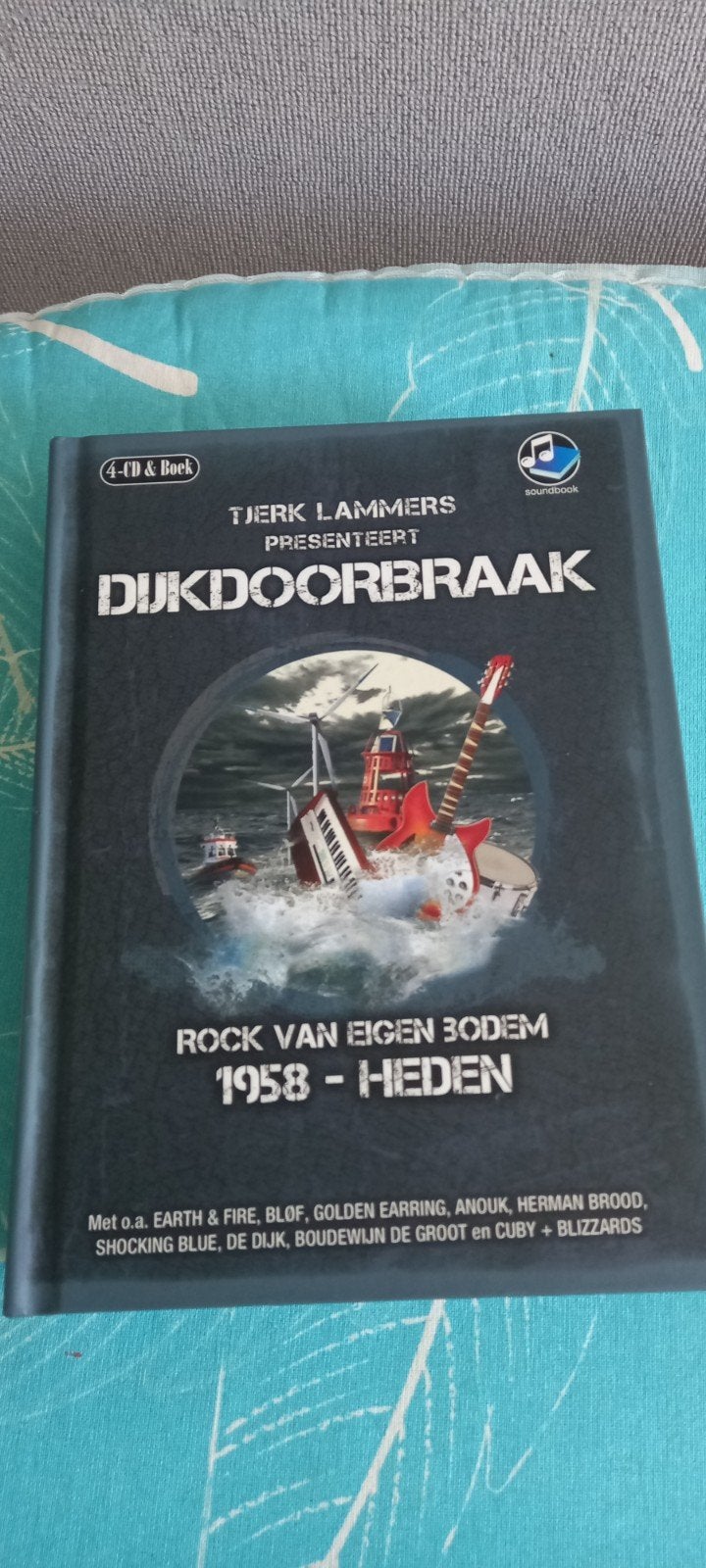 Muziekboek  Dijkdoorbraak!Met 4 cd"s., Boeken, Artiest, Ophalen of Verzenden, Zo goed als nieuw, Tjerk Lammers