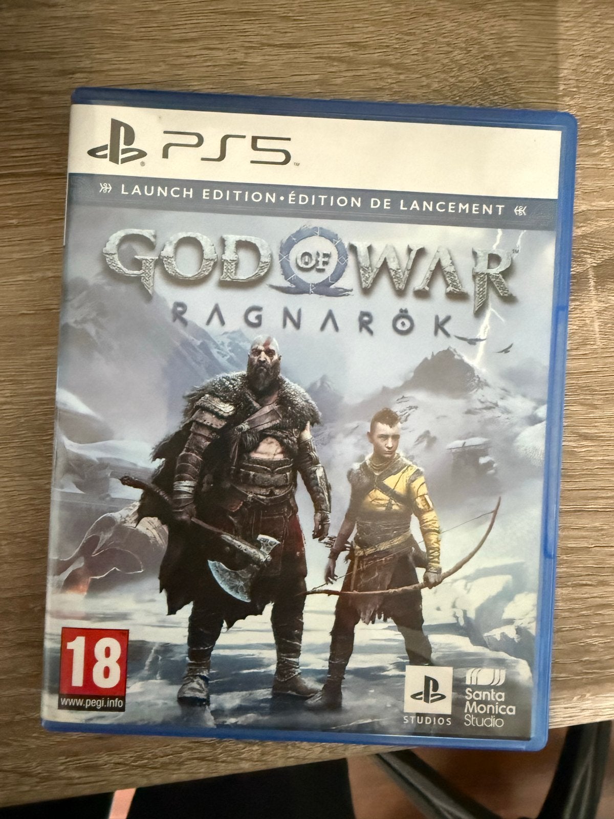 God of War Ragnarök Launch Edition PS5, Vanaf 18 jaar, 1 speler, Zo goed als nieuw, Ophalen