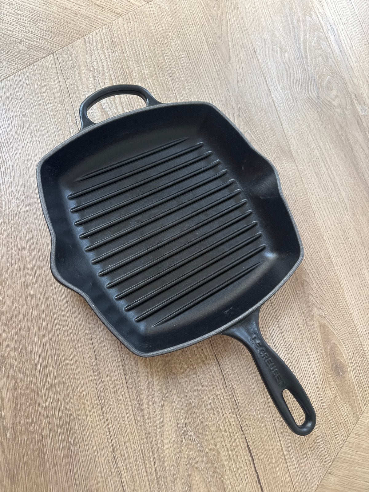 Le Creuset grillpan 26 cm gietijzer, Ophalen, Koekenpan, Gietijzer, Le Creuset