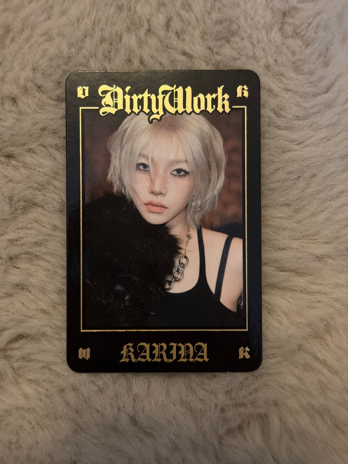 Karina Dirty Work PC, Ophalen of Verzenden, Gebruikt, Losse kaart