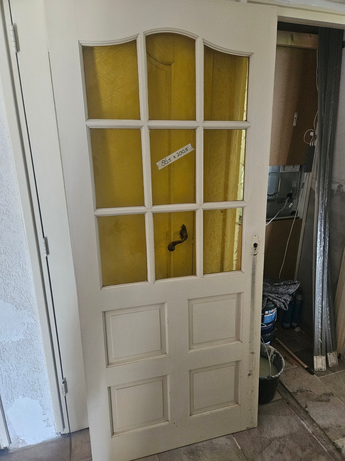 Diverse binnendeuren met glas en paneel, diverse maten, Ophalen, Gebruikt, Minder dan 80 cm, Binnendeur