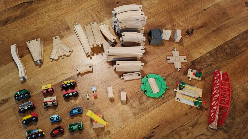 Complete treinbaan met veel extra's, Ophalen of Verzenden, Gebruikt, Overige typen