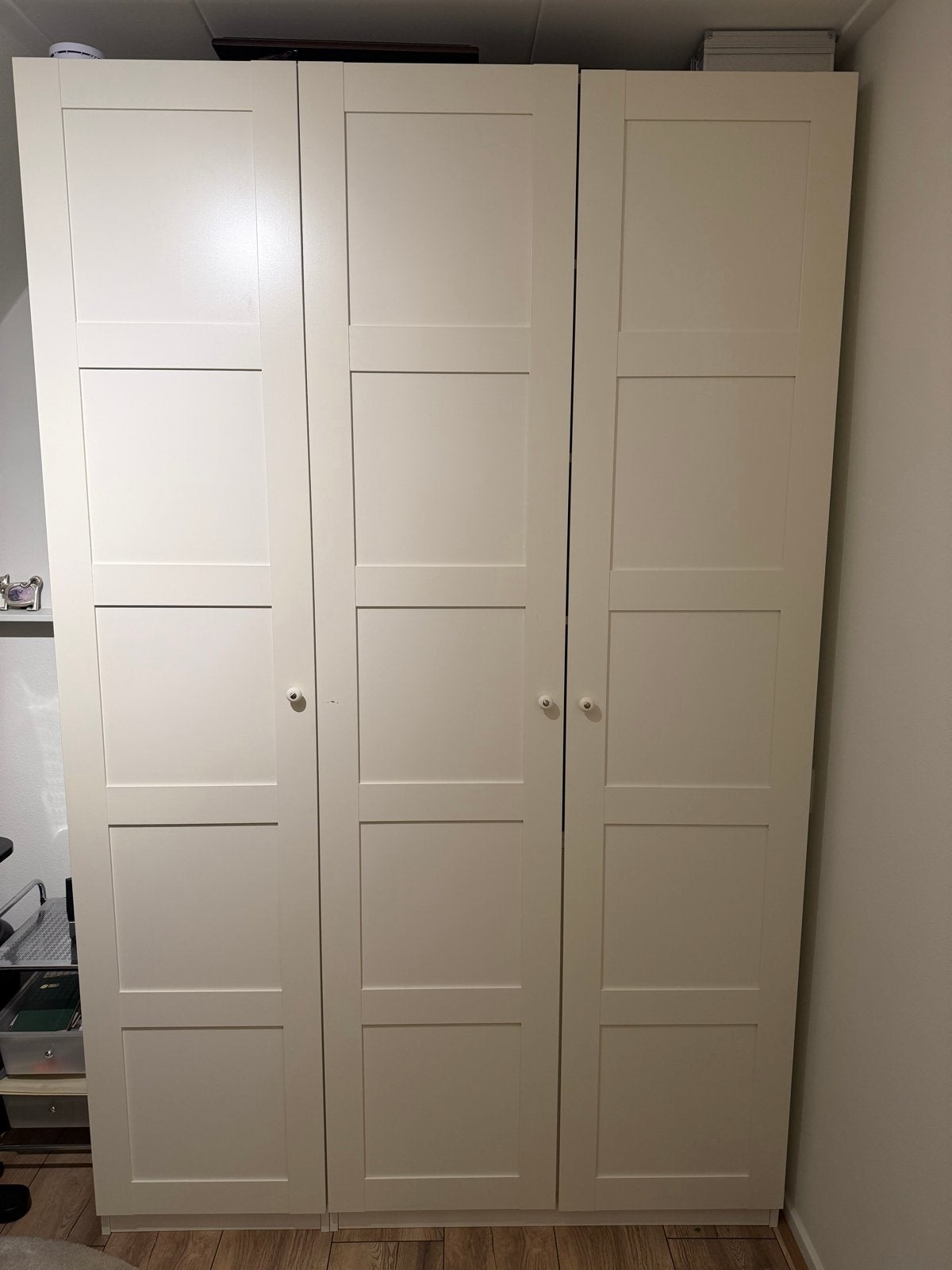 IKEA PAX Kledingkast met 3 deuren en lades, Huis en Inrichting, Ophalen, Gebruikt, 100 tot 150 cm, 200 cm of meer