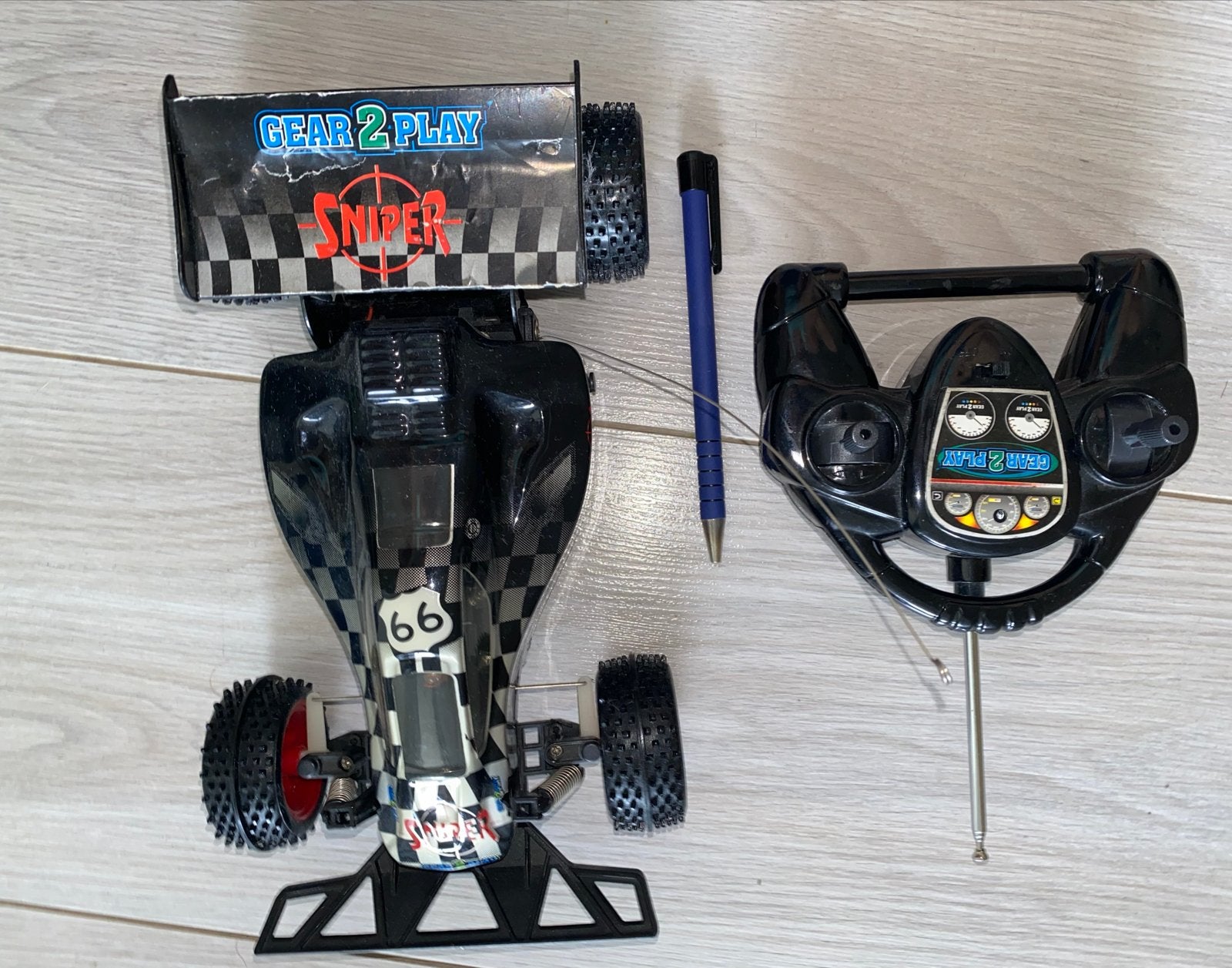 Gear2Play Sniper RC Auto met Afstandsbediening, Elektro, Gebruikt, Auto offroad, Ophalen of Verzenden