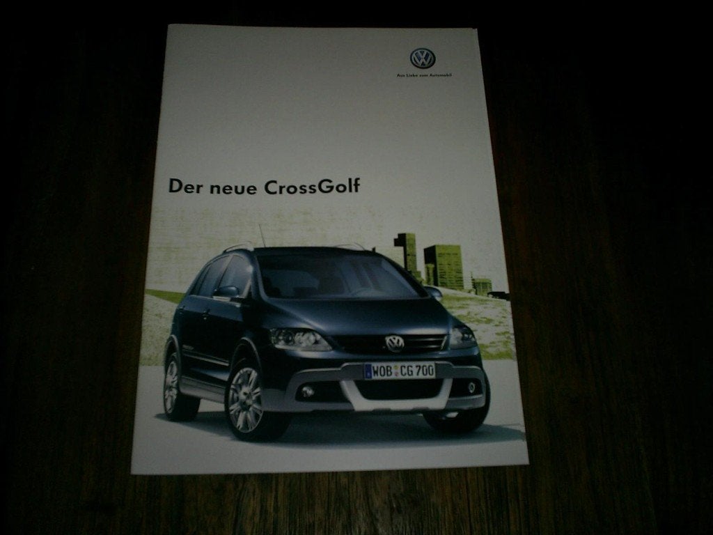 VW Der Neue Cross Golf + Prijslijst 11 / 2006 32 pag., Ophalen of Verzenden, Zo goed als nieuw, Volkswagen