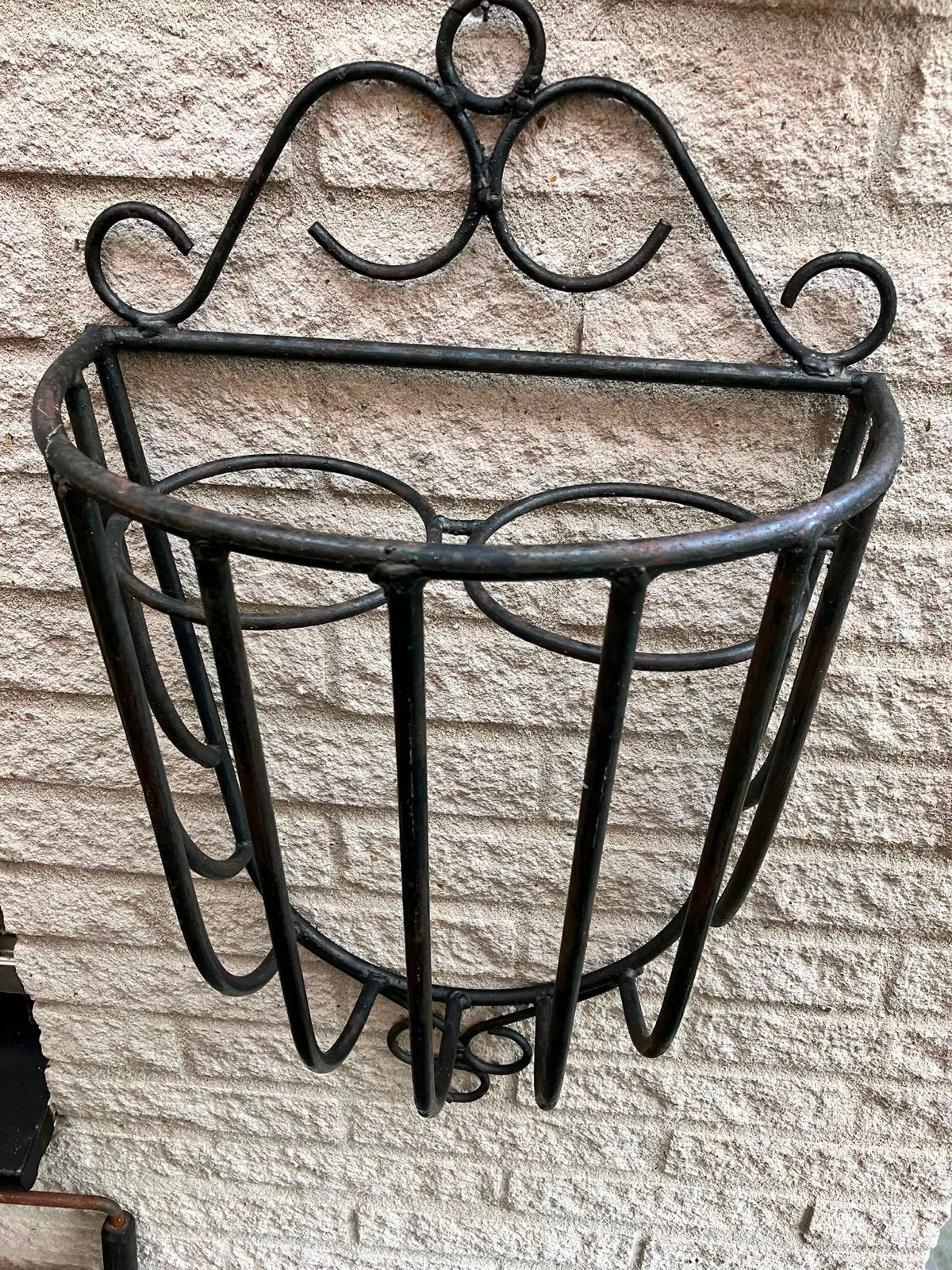 Ruif plantenrek smeedijzer 66 cm hoog, Gebruikt, Minder dan 60 cm, Ophalen of Verzenden, Binnen