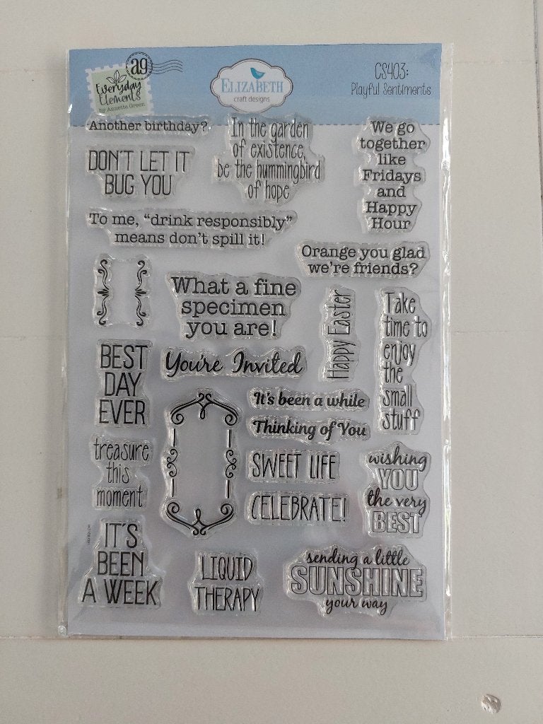 Elizabeth craft designs,  stempelset, Nieuw!, Hobby en Vrije tijd, Verzenden, Nieuw, Overige typen, Overige merken