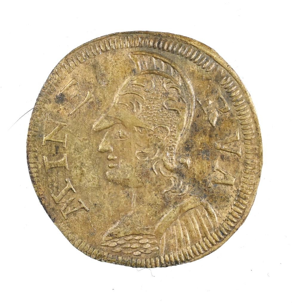 Rekenpenning Ø20mm     jr098, Antiek en Kunst, Ophalen of Verzenden