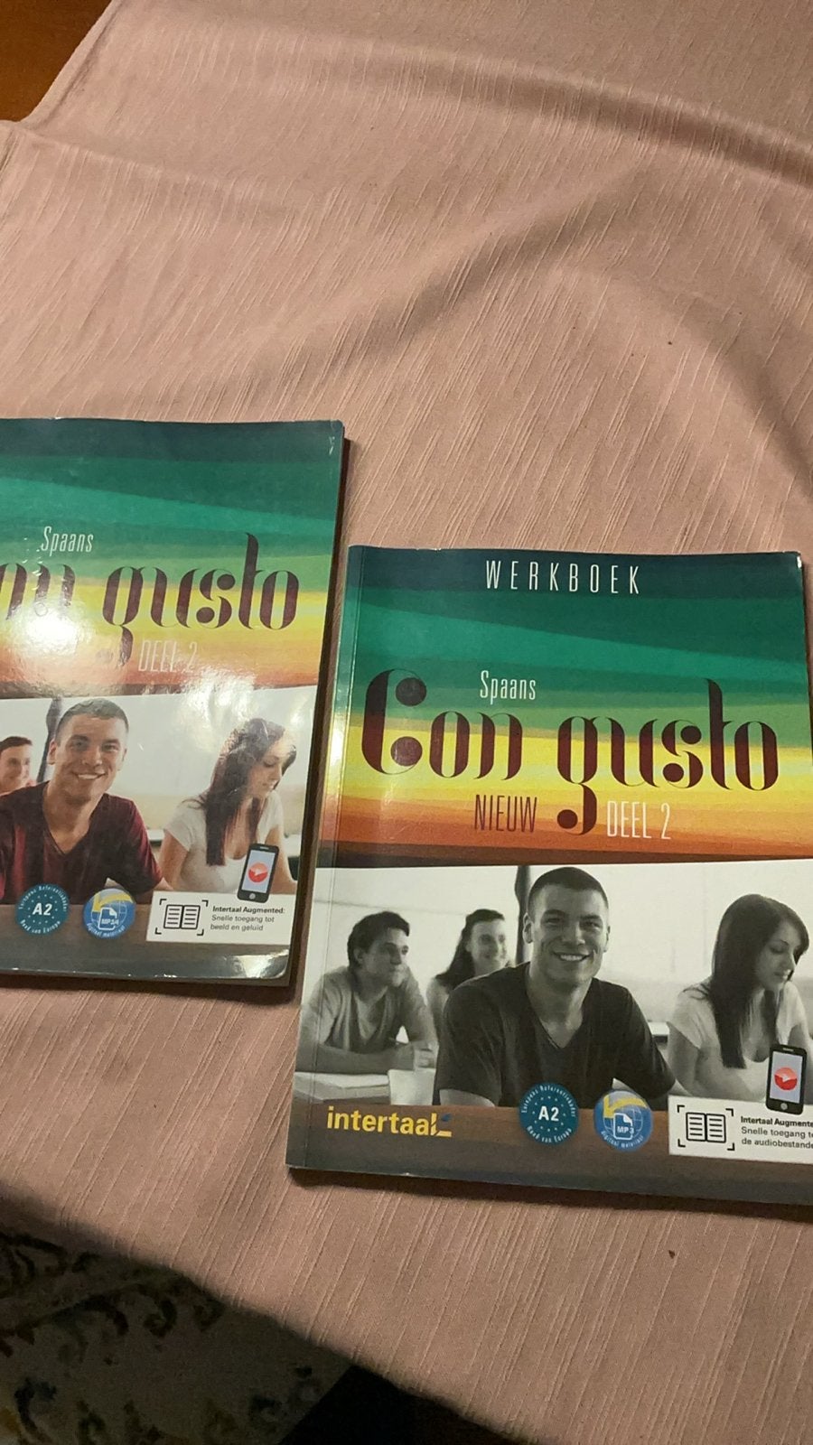 Spaans Con Gusto Deel 2 Tekstboek & Werkboek A2, Ophalen of Verzenden, Gelezen, Non-fictie