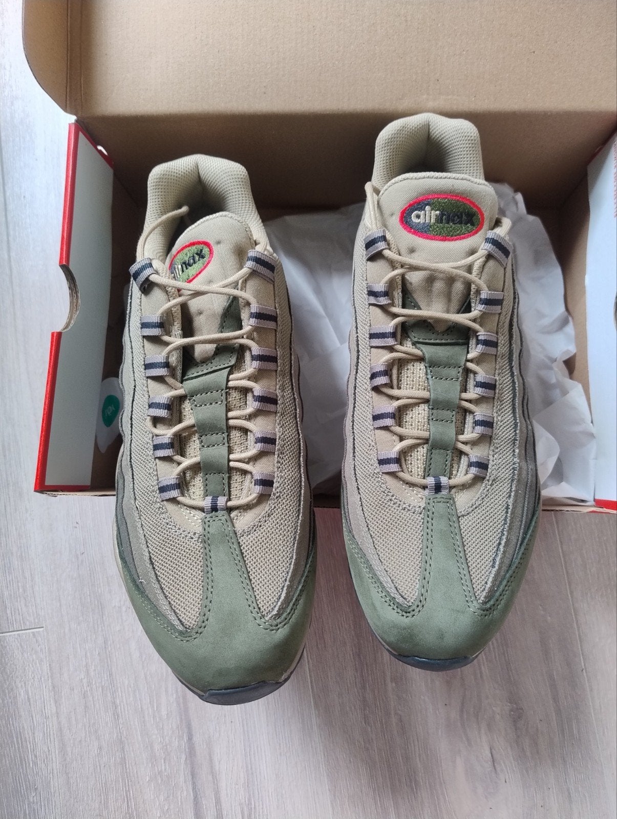 Nike Air Max 95 Matte Olive - Maat 45 - Gloednieuw, Overige kleuren, Nike, Nieuw, Ophalen of Verzenden