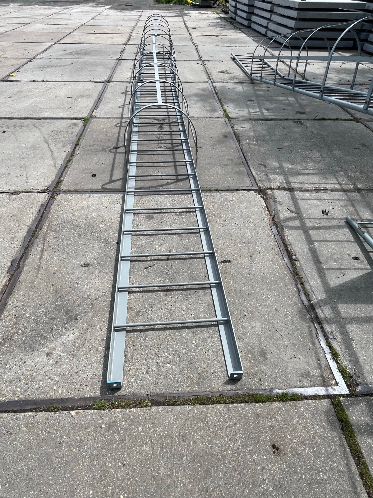 2x Kooiladder Staal Gebruikt - Veilig en Robuust, Ophalen, Gebruikt, Ladder, 4 meter of meer