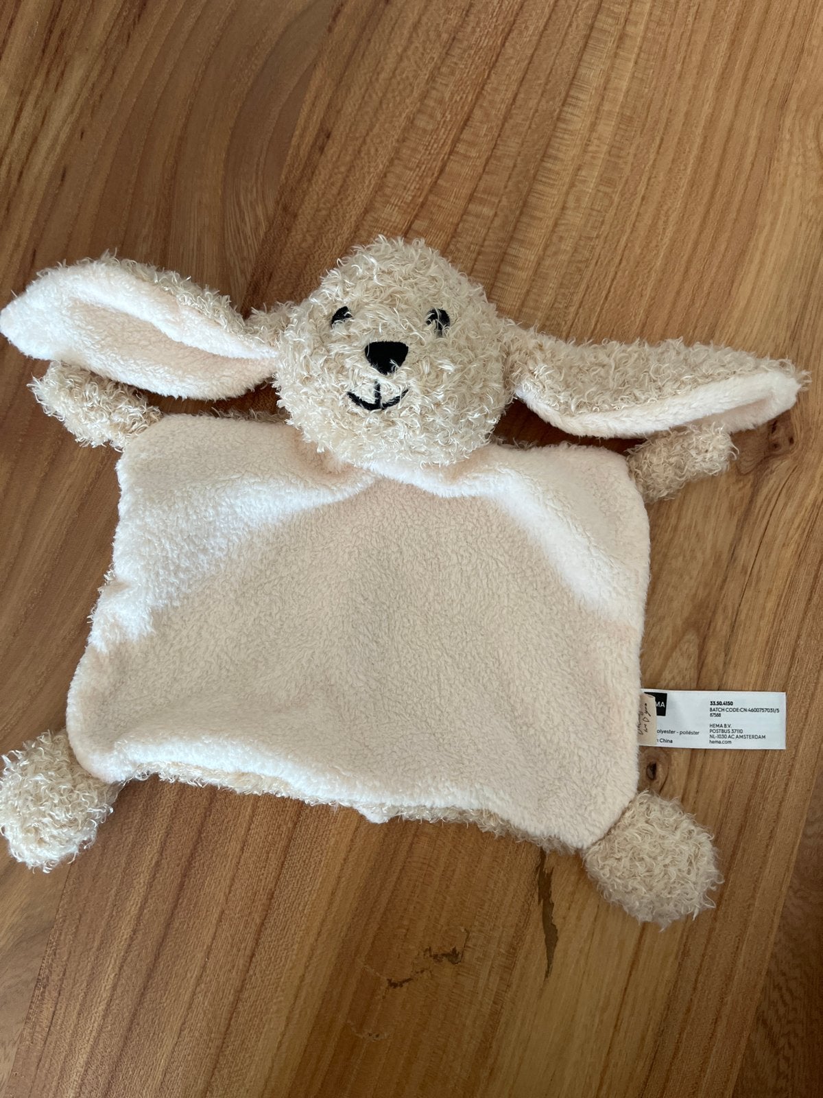 Nieuw HEMA konijn knuffeldoekje, Ophalen of Verzenden, Nieuw, Overige typen