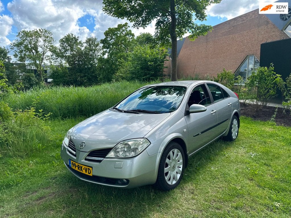 Nissan Primera 2.0 Tekna Pack Airco Camera Cruise Automaat 1, Auto's, Nissan, 1998 cc, Gebruikt, 4 cilinders, 700 kg