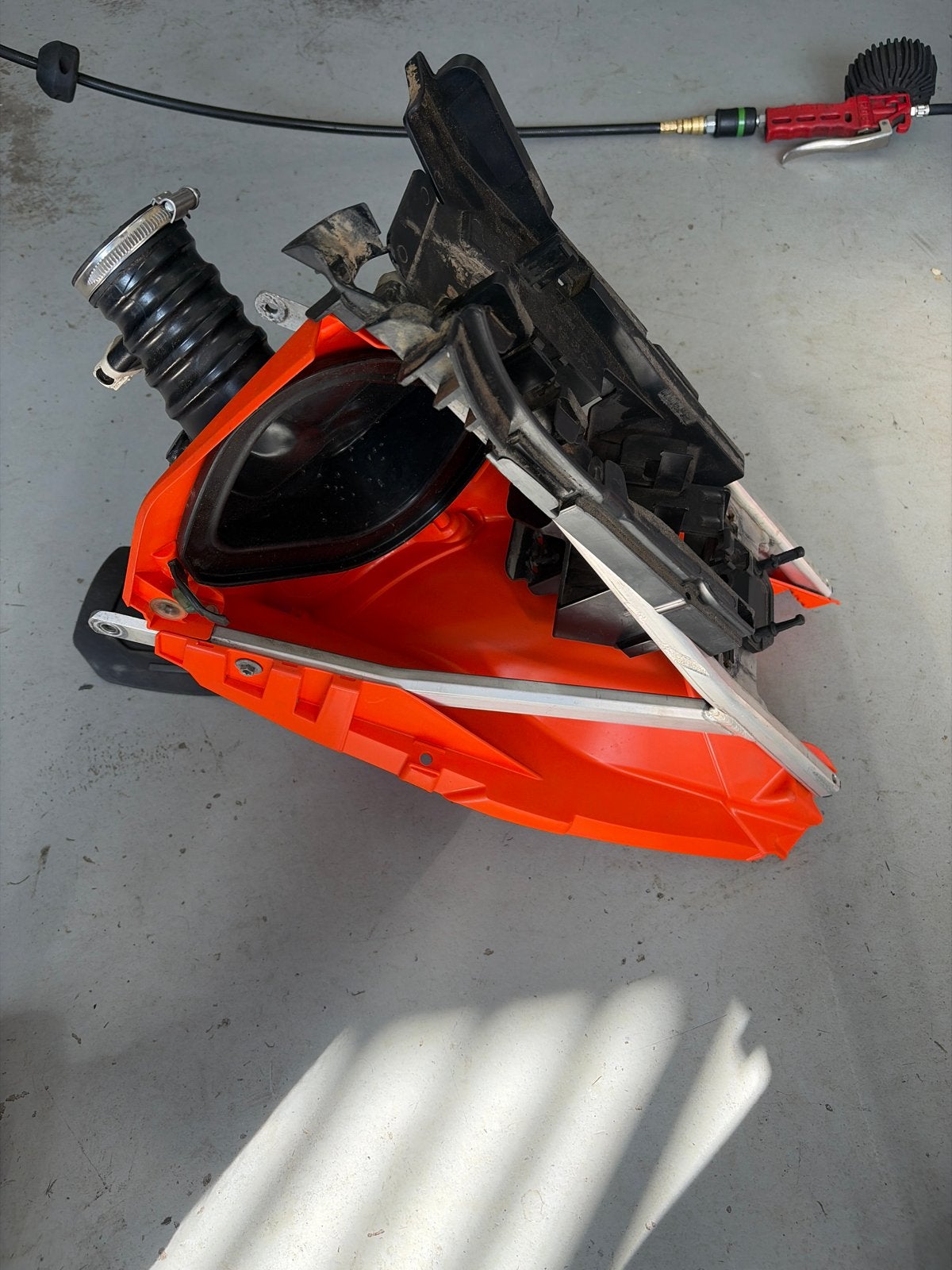 Subframe KTM Enduro 300 2018-2023, Ophalen