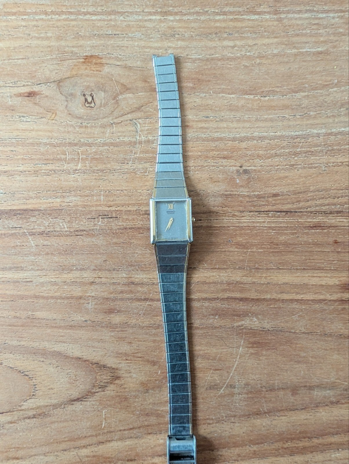 Vintage Seiko dames horloge, Ophalen of Verzenden, Gebruikt, Staal, Seiko