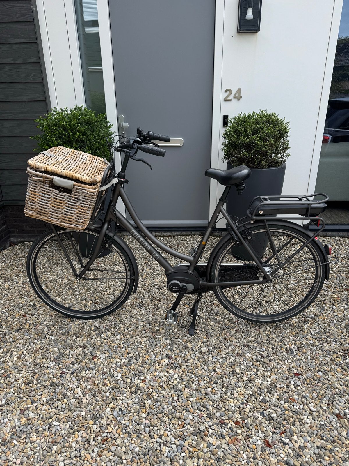 Cortina E-U4 Solid - Eclips blackline frame 61 cm, Ophalen, Zo goed als nieuw, Cortina, 59 cm of meer