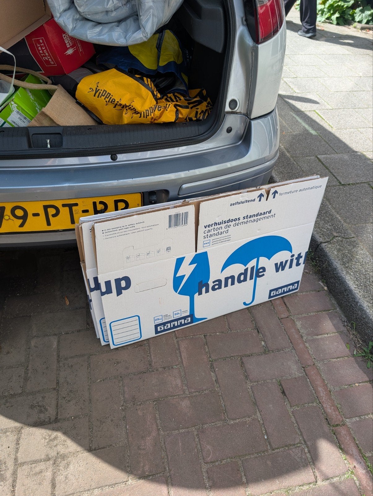 Gamma verhuisdozen - Standaard formaat, Ophalen, Doos, 40 tot 60 cm, 50 tot 75 cm