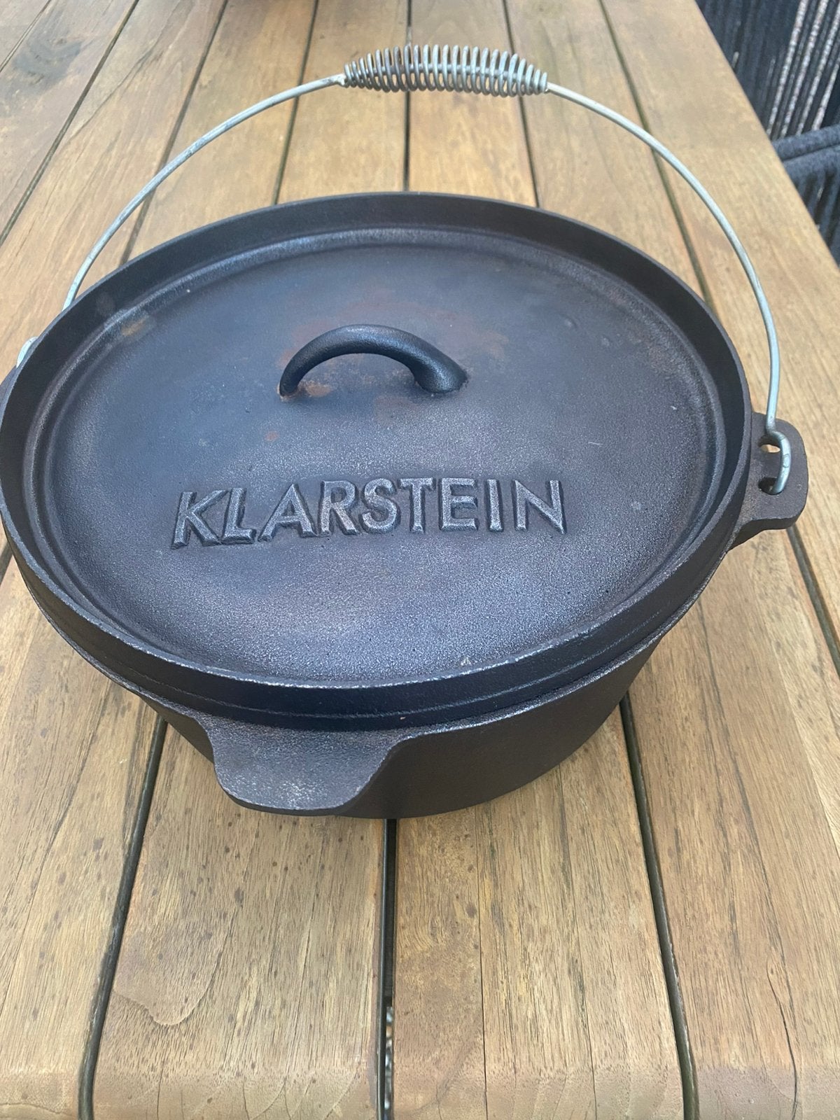 Dutch oven Klarstein, Ophalen, Gebruikt