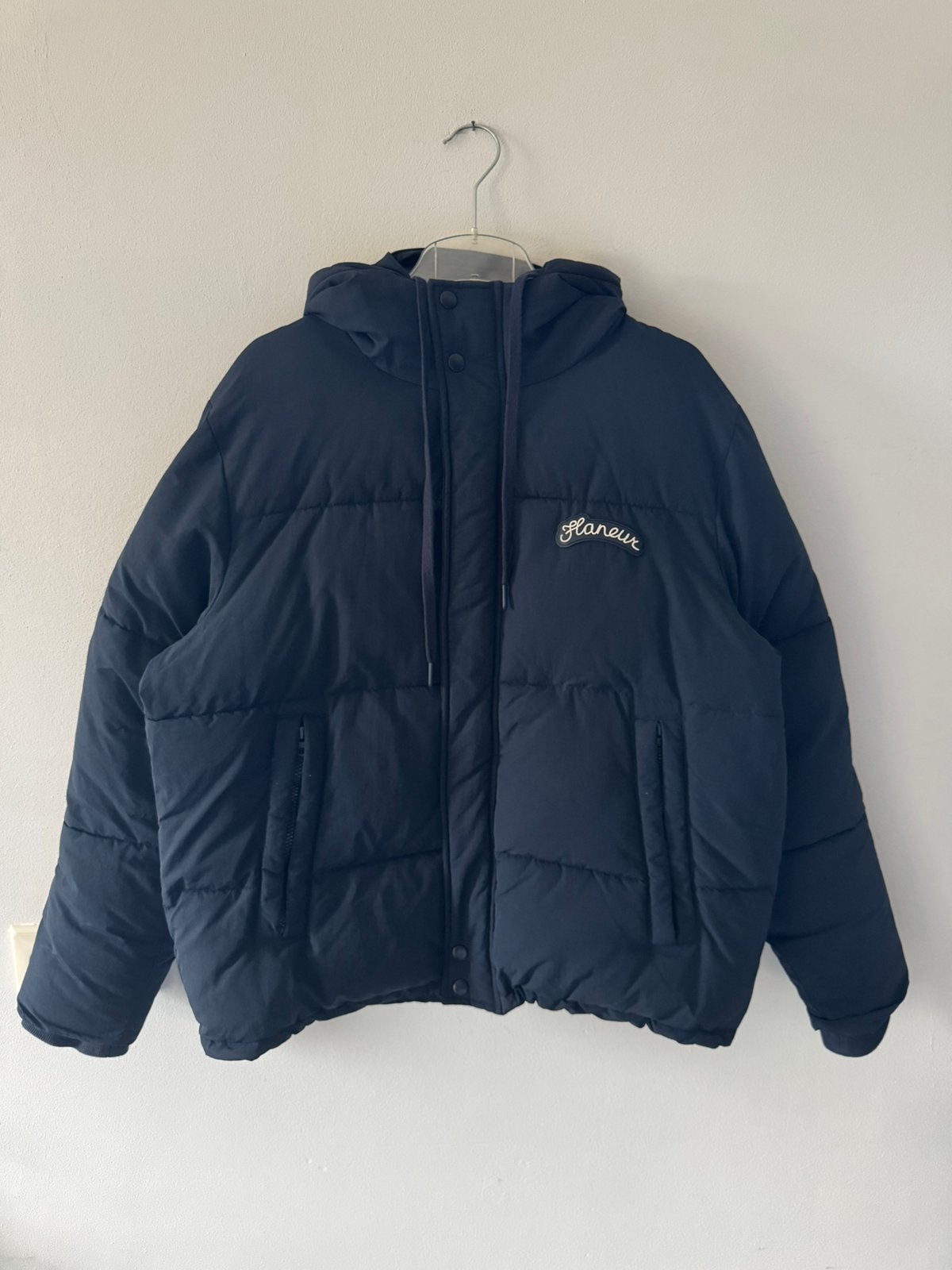 Mooie Flaneur Pufferjas, Ophalen of Verzenden, Zo goed als nieuw, Maat 46 (S) of kleiner, Blauw