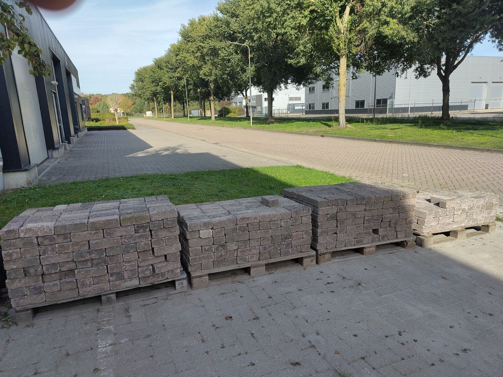 betonklinkers heidekleur minimaal 20m2 gratis, Ophalen, Beton, Klinkers