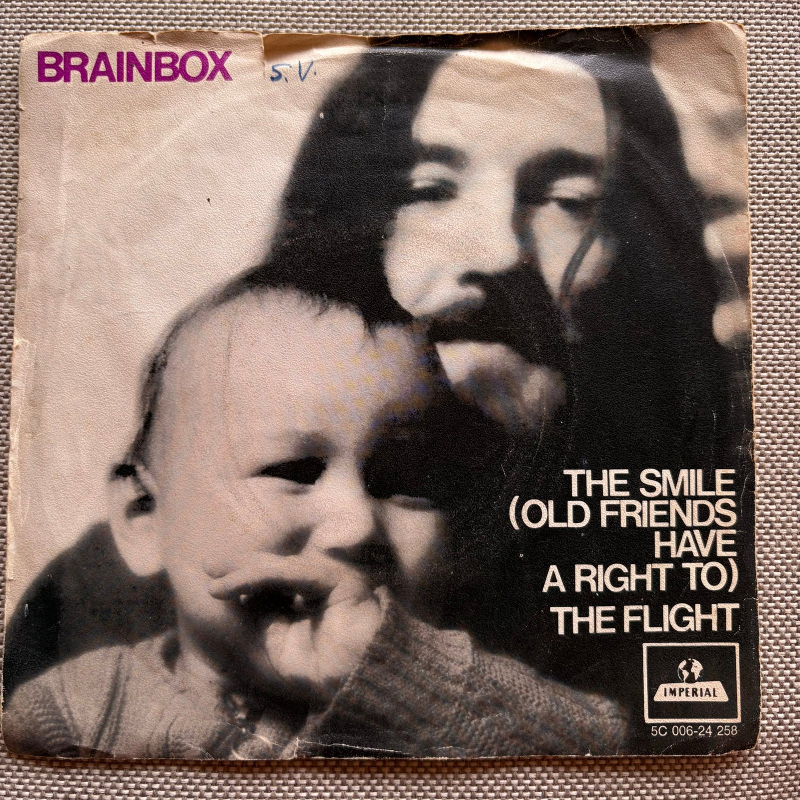 Vinyl single Brainbox - The smile / The flight, Ophalen of Verzenden, Gebruikt, Pop