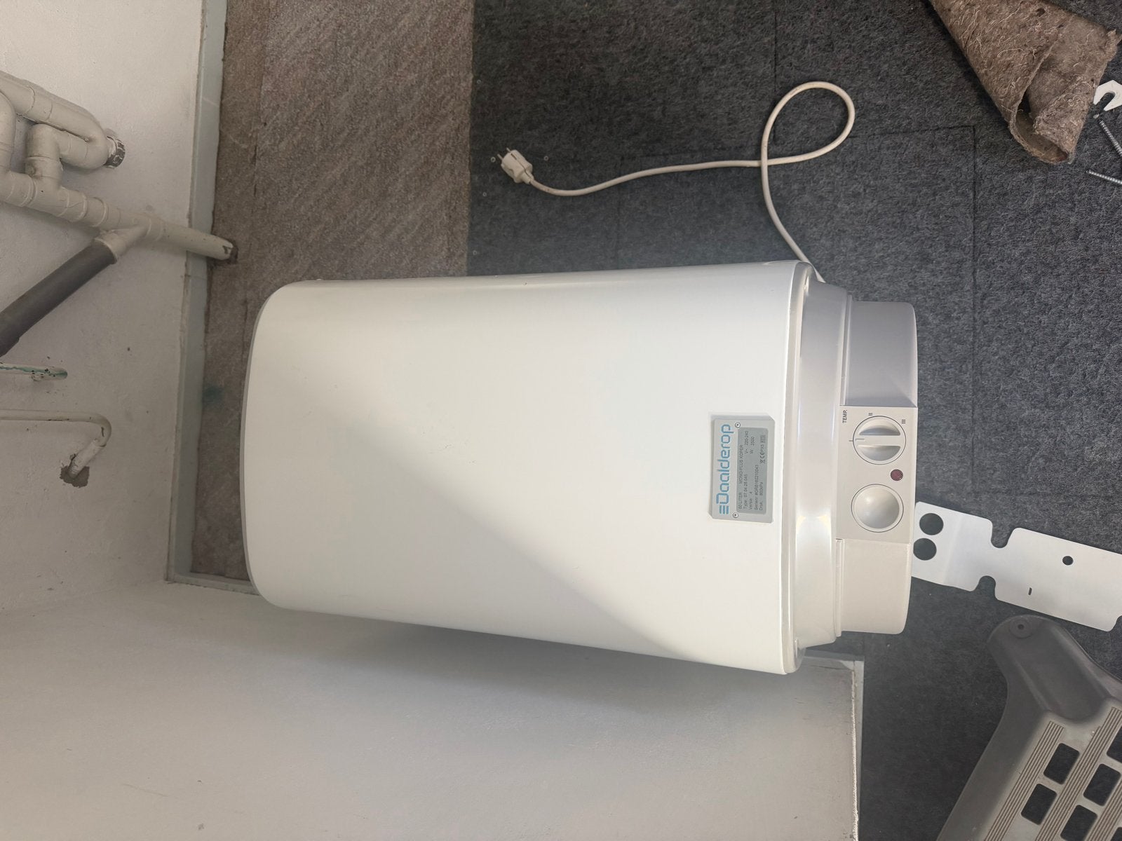 Itho Daalderop 50-MONO-PLUS 2500W/230V Boiler, Doe-het-zelf en Verbouw, Geisers en Boilers, Ophalen, Gebruikt, 20 tot 100 liter