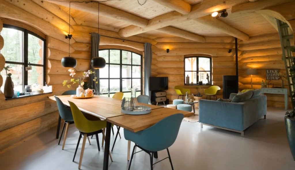 Eetkamer Stoelen Kubikoff, Ophalen, Modern / vinted, Gebruikt, Blauw