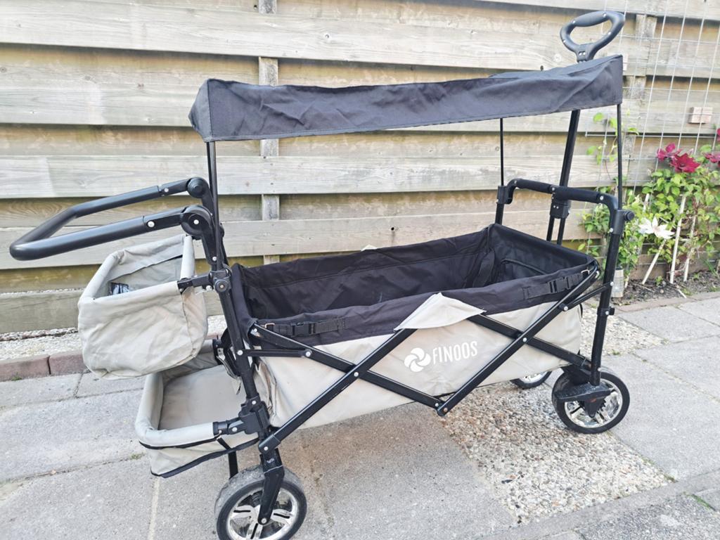 Bolderkar opvouwbaar Finoos, Caravans en Kamperen, Bolderkarren, Ophalen, Opvouwbaar, Gebruikt