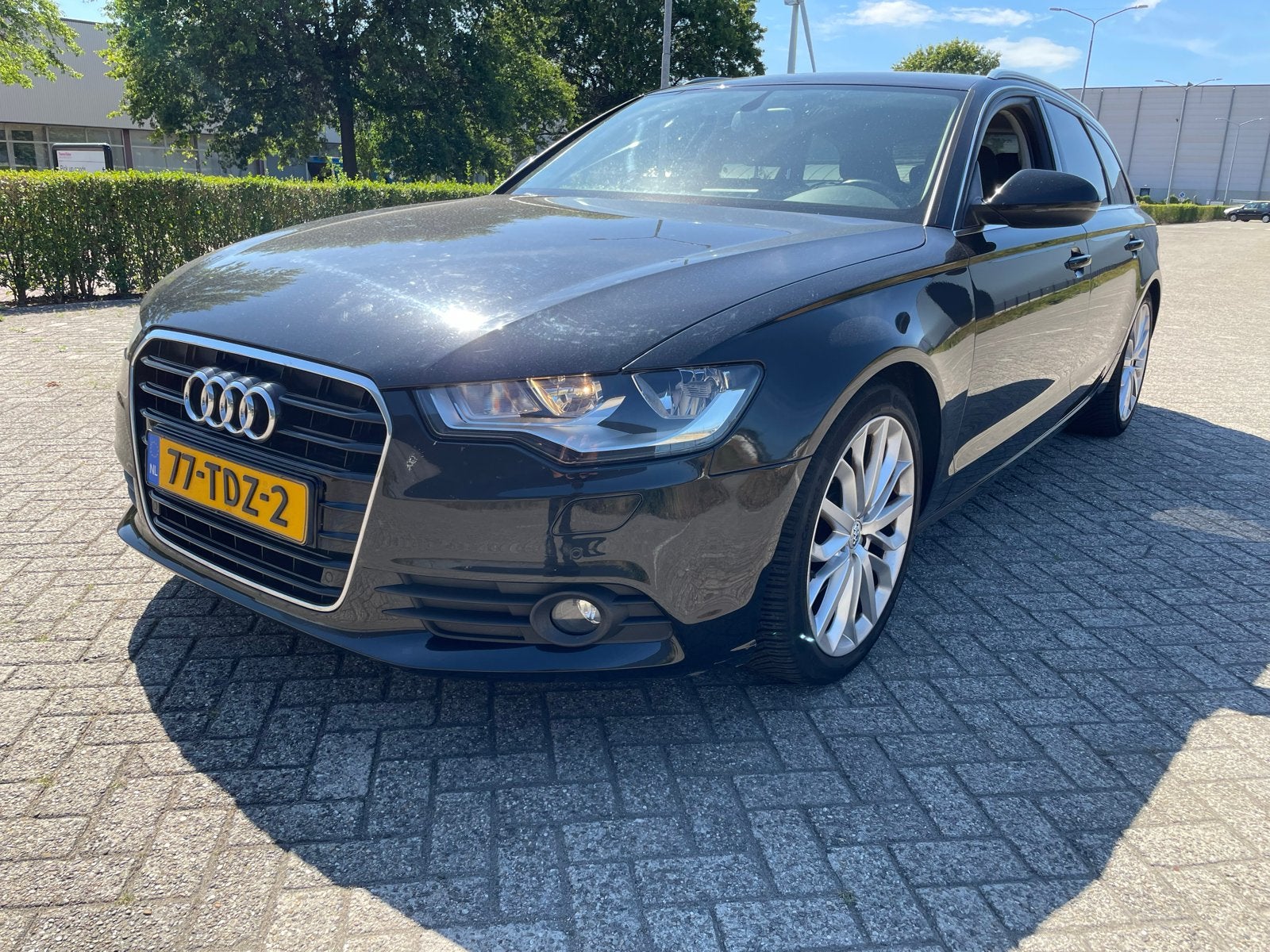 Audi A6 2.0 Tfsi 132KW Avant Multitr 2012 Zwart, Auto's, Audi, 15 km/l, 4 cilinders, 1984 cc, 179 pk