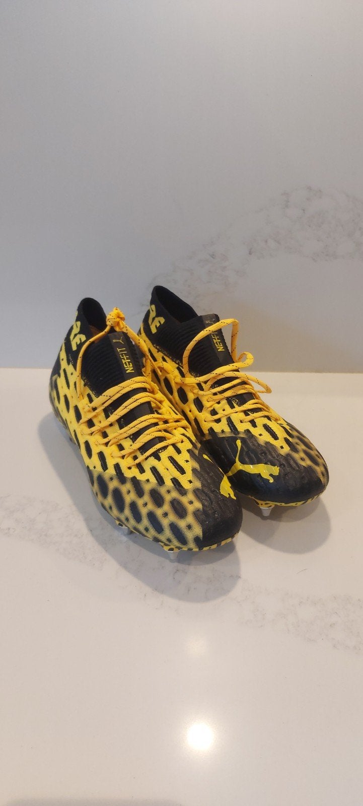 Puma Future 5.1 Netfit black/yellow, Puma, Overige kleuren, Sportschoenen, Nieuw